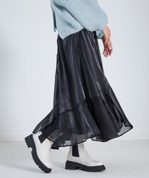 Heather | キラキライレヘムロングスカート　239587(スカート)