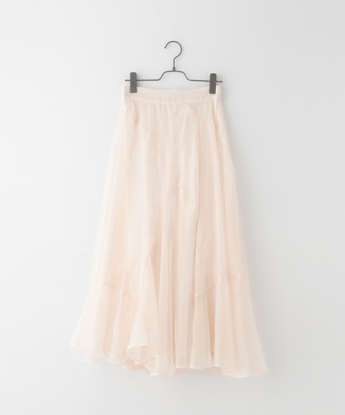 Heather（ヘザー）の「キラキライレヘムロングスカート 239587