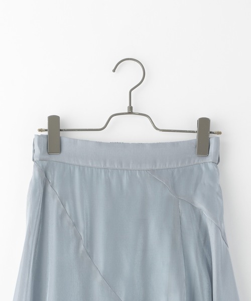 Heather（ヘザー）の「キラキライレヘムロングスカート　239587（スカート・レディース・アイボリー/ブラック/ブルー・FREE）」の7枚目の写真