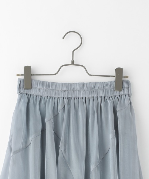 Heather（ヘザー）の「キラキライレヘムロングスカート 239587