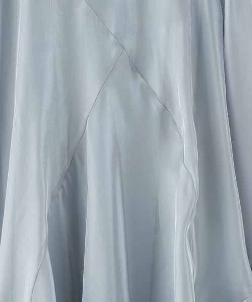 Heather（ヘザー）の「キラキライレヘムロングスカート　239587（スカート・レディース・アイボリー/ブラック/ブルー・FREE）」の10枚目の写真