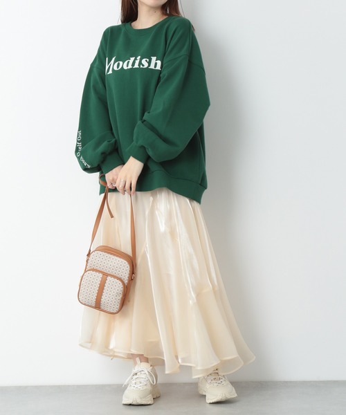 Heather（ヘザー）の「キラキライレヘムロングスカート　239587（スカート・レディース・アイボリー/ブラック/ブルー・FREE）」の18枚目の写真