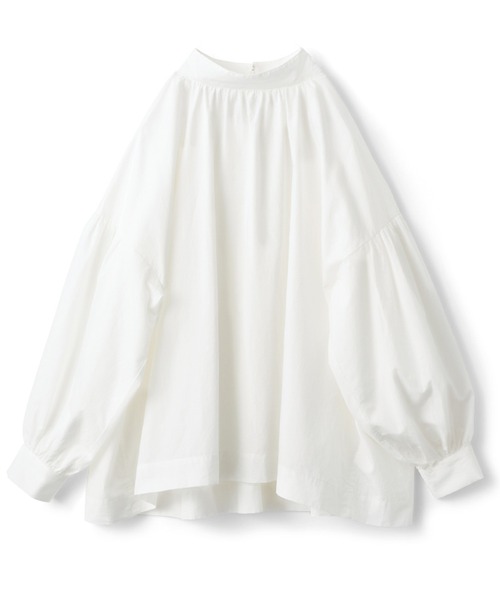 avecmoi(アヴェクモワ)の「【佐藤かなさんプロデュース】 アヴェクモワ バックリボンギャザーブラウス〈白〉(シャツ/ブラウス・レディース・ホワイト・MEDIUM/LARGE)」の8枚目の写真