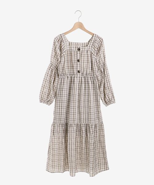 MAJESTIC LEGON(マジェスティックレゴン)の「レディコンシャスワンピース(ワンピース・レディース・カーキオリーブ/ブラック系その他/ブラウン系その他2・SMALL/MEDIUM)」の20枚目の写真