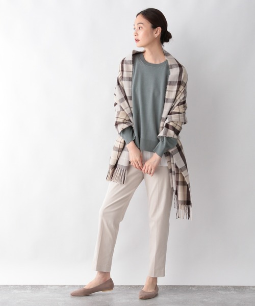GLOBAL WORK(グローバルワーク)の「2SETレイヤードニットプルオーバー/957999(ニット/セーター・レディース・キャメル/ブラック/グリーン系その他4・MEDIUM/LARGE)」の21枚目の写真