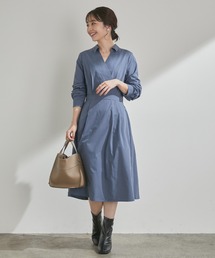 Vis ビスのワンピース ドレス ブルー ネイビー 青色系 通販 Zozotown