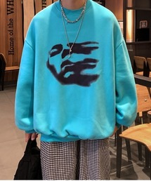 フロントフェイスオーバーサイズスウェット