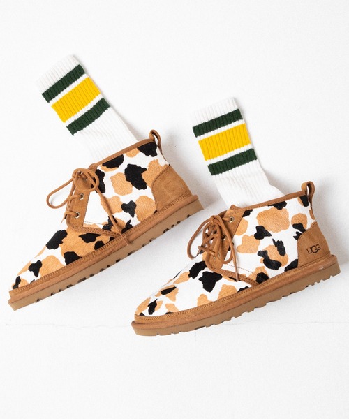 UGG（アグ）の「UGG NEUMEL COW PRINT / アグ ニューメル カウプリント