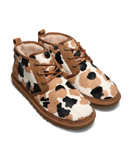 極美品✨【UGG】アグ　メンズ　28　ブーツ　　NEUMEL COW PRINT UGG（アグ）の「UGG NEUMEL COW PRINT / アグ ニューメル カウ