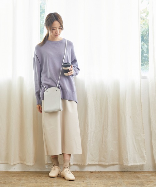 menue(メヌエ)の「スクエアトゥ オックスフォードシューズ 2wayバブーシュ(ドレスシューズ・レディース・アイボリー/ブラック・XS/S/M/L/LL/3L)」の19枚目の写真