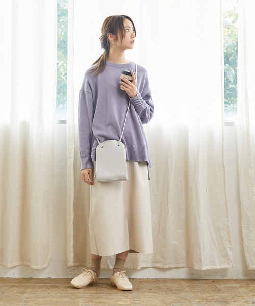 menue(メヌエ)の「スクエアトゥ オックスフォードシューズ 2wayバブーシュ(ドレスシューズ・レディース・アイボリー/ブラック・XS/S/M/L/LL/3L)」の9枚目の写真