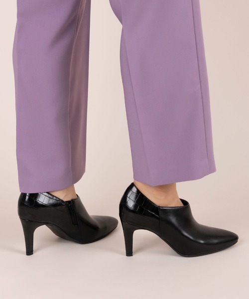 セール ストレスフリー 晴雨兼用 サイド切り替えショートブーツ ブーツ Randa ランダ のファッション通販 Zozotown