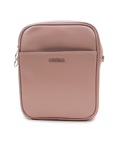 MURUA(ムルーア)の「MURUA (ムルーア) ミニスクエアバッグ シンプルシリーズ MR-B818(ショルダーバッグ・レディース・ブラック/ネイビー/レッド/ピンク/グリーン/アイボリー・FREE)」の9枚目の写真