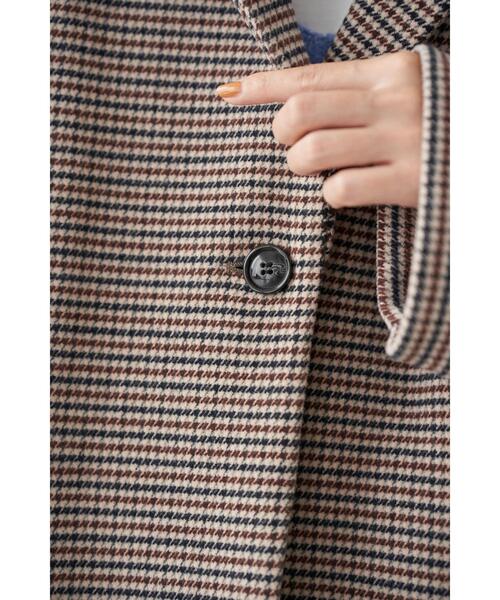 earth music&ecology（アースミュージックアンドエコロジー）の「チェックゆるジャケット（その他アウター・レディース・その他1/その他12・FREE）」の6枚目の写真