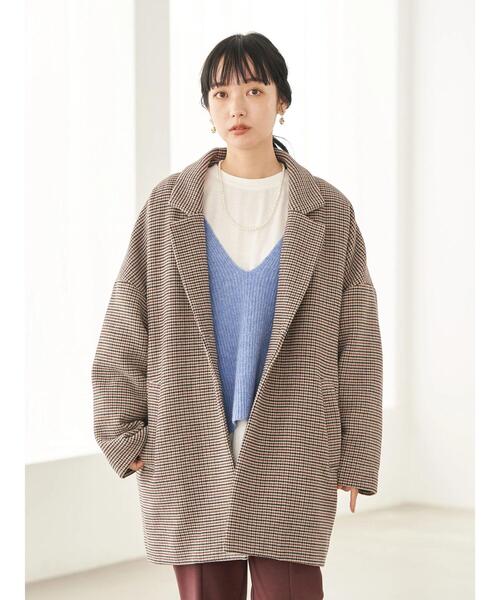 earth music&ecology（アースミュージックアンドエコロジー）の「チェックゆるジャケット（その他アウター・レディース・その他1/その他12・FREE）」の10枚目の写真