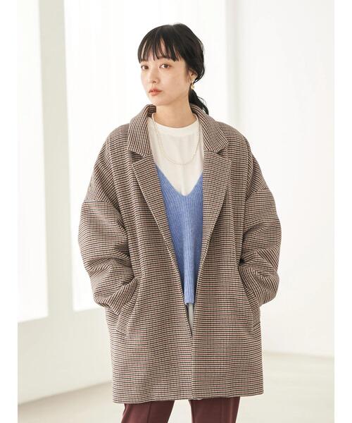 earth music&ecology（アースミュージックアンドエコロジー）の「チェックゆるジャケット（その他アウター・レディース・その他1/その他12・FREE）」の11枚目の写真