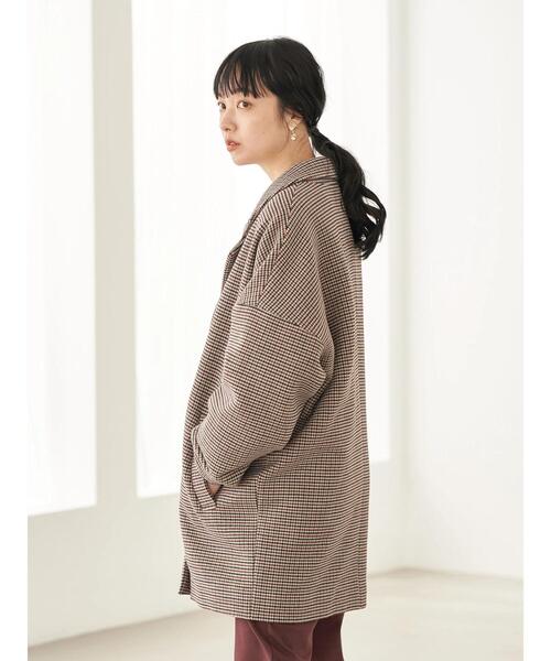 earth music&ecology（アースミュージックアンドエコロジー）の「チェックゆるジャケット（その他アウター・レディース・その他1/その他12・FREE）」の13枚目の写真