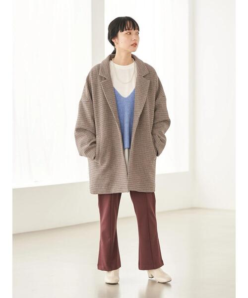 earth music&ecology（アースミュージックアンドエコロジー）の「チェックゆるジャケット（その他アウター・レディース・その他1/その他12・FREE）」の15枚目の写真