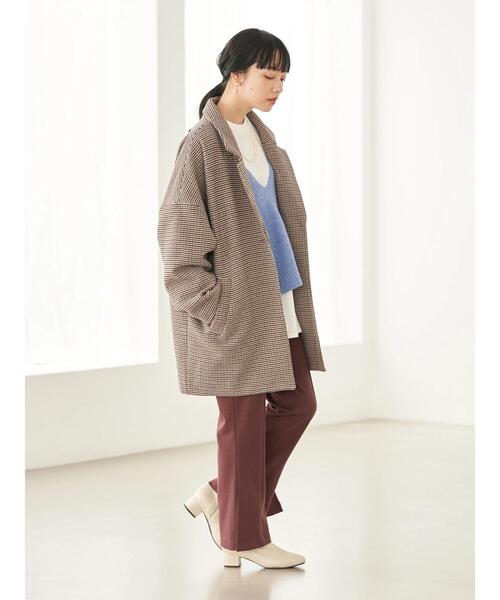 earth music&ecology（アースミュージックアンドエコロジー）の「チェックゆるジャケット（その他アウター・レディース・その他1/その他12・FREE）」の17枚目の写真