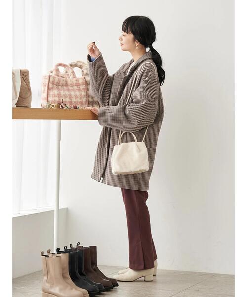 earth music&ecology（アースミュージックアンドエコロジー）の「チェックゆるジャケット（その他アウター・レディース・その他1/その他12・FREE）」の21枚目の写真