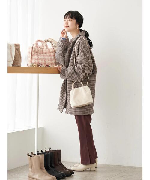 earth music&ecology（アースミュージックアンドエコロジー）の「チェックゆるジャケット（その他アウター・レディース・その他1/その他12・FREE）」の22枚目の写真