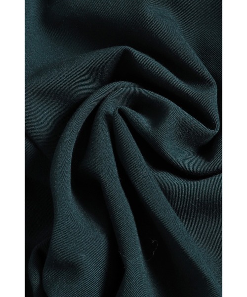 Bonjour Sagan（ボンジュールサガン）の「ドロストセンタープレスイージーパンツ（スラックス・レディース・ブラック/ダークグリーン・FREE）」の11枚目の写真