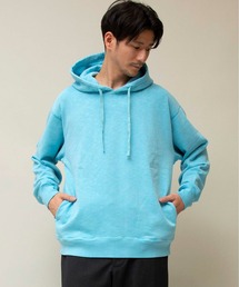 ライトウェイトスラブフードプルオーバー