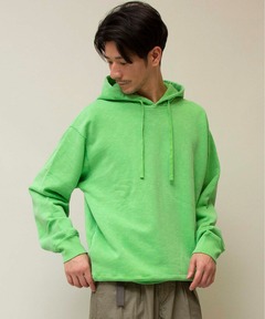 ライトウェイトスラブフードプルオーバー