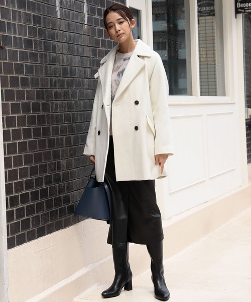 Andemiu(アンデミュウ)の「ロングブーツ256360(ブーツ・レディース・ブラック/ベージュ・SMALL/MEDIUM/LARGE)」の3枚目の写真