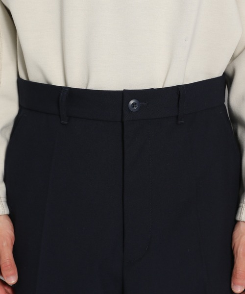 niko and...（ニコアンド）の「キープウォームバルーンパンツ（スラックス・メンズ・ネイビー/ブラウン/オレンジ/スモーク・MEDIUM/LARGE）」の6枚目の写真