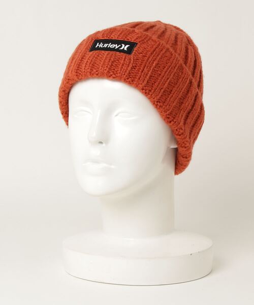 Hurley （ハーレー）の「M SQUAW BEANIE / ニットキャップ / ビーニー（ニットキャップ/ビーニー・メンズ・ブラック/ブルー/マルーン・FREE）」の3枚目の写真