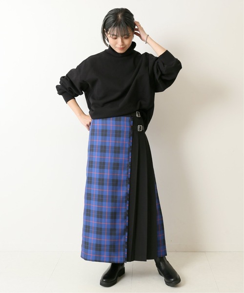 Simplicite（サンプリシテ）の「ビッグシルエット タートルネックプルオーバー◆（Tシャツ/カットソー・レディース・ブラック/オレンジ/グリーン/キャメル・FREE）」の6枚目の写真