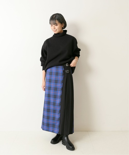 Simplicite（サンプリシテ）の「ビッグシルエット タートルネックプルオーバー◆（Tシャツ/カットソー・レディース・ブラック/オレンジ/グリーン/キャメル・FREE）」の7枚目の写真