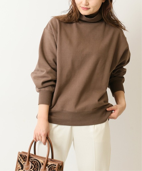 Simplicite（サンプリシテ）の「ビッグシルエット タートルネックプルオーバー◆（Tシャツ/カットソー・レディース・ブラック/オレンジ/グリーン/キャメル・FREE）」の11枚目の写真