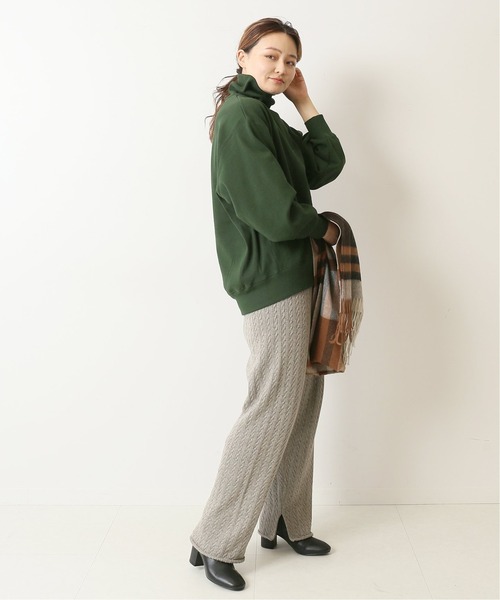 Simplicite（サンプリシテ）の「ビッグシルエット タートルネックプルオーバー◆（Tシャツ/カットソー・レディース・ブラック/オレンジ/グリーン/キャメル・FREE）」の18枚目の写真