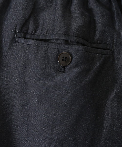 marka（マーカ）の「marka / マーカ：COCOON FIT EASY PANTS - CUPRO LINEN COTTON CLOTH -：M22A-17PT01C[COR]（その他パンツ・メンズ・チャコールグレー/グリーン・1/2/3）」の7枚目の写真