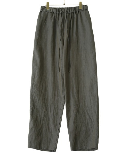 marka（マーカ）の「marka / マーカ：COCOON FIT EASY PANTS - CUPRO LINEN COTTON CLOTH -：M22A-17PT01C[COR]（その他パンツ・メンズ・チャコールグレー/グリーン・1/2/3）」の13枚目の写真