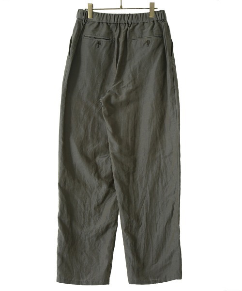美品 marka マーカ リネン キュプラ スキッパーシャツ 2 カーキ marka｜《手洗い可》リネンスキッパーシャツ
