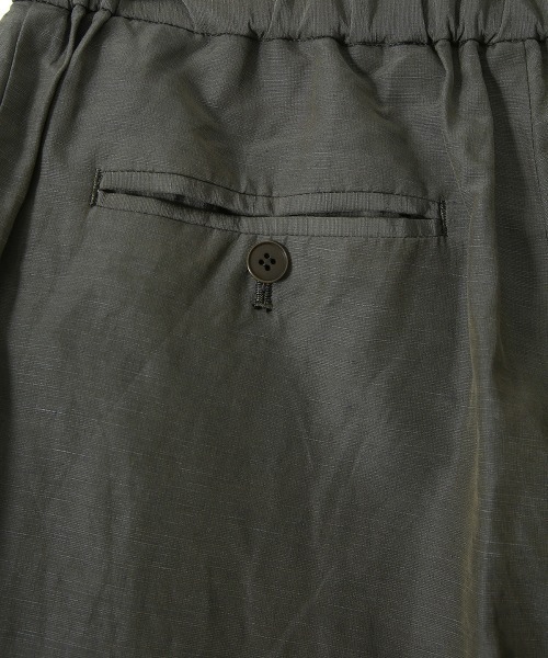 marka（マーカ）の「marka / マーカ：COCOON FIT EASY PANTS - CUPRO LINEN COTTON CLOTH -：M22A-17PT01C[COR]（その他パンツ・メンズ・チャコールグレー/グリーン・1/2/3）」の17枚目の写真