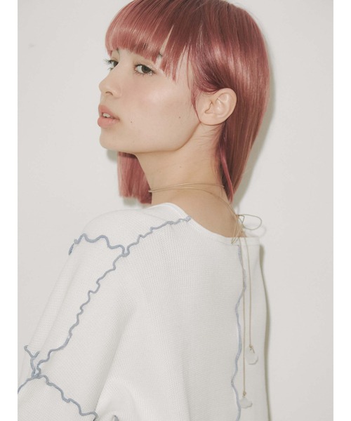 merry jenny（メリージェニー）の「shellモチーフロングチョーカー（チョーカー・レディース・ブラック/ベージュ・FREE）」の7枚目の写真