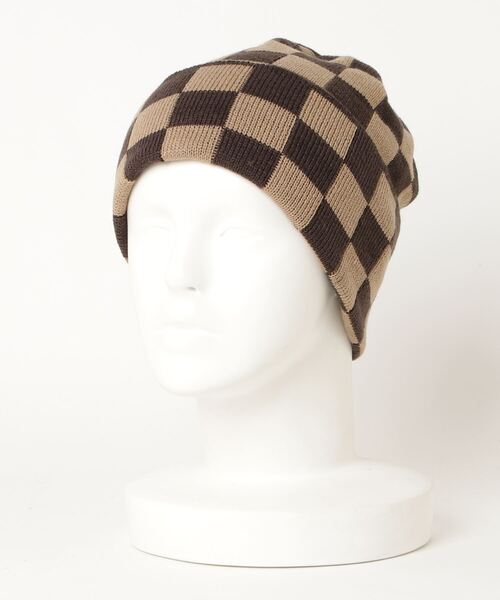 XU（エックスユー）の「【XU/エックスユー】block check beanie