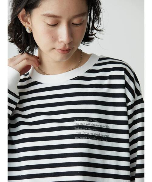 AMERICAN HOLIC(アメリカンホリック)の「ロゴカットプルオーバー(Tシャツ/カットソー・レディース・その他7/A・M/L)」の4枚目の写真