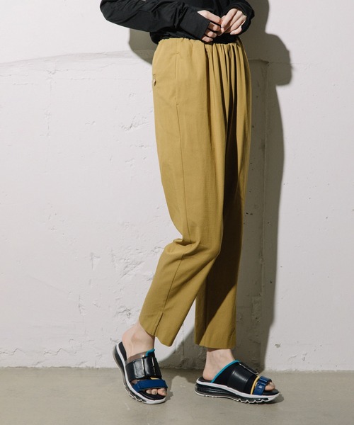 MARECHAL TERRE（マルシャルテル）の「ウエストギャザーパンツ（その他パンツ・レディース・ブラック/ベージュ/アイボリー/グリーン系その他・SMALL/MEDIUM/LARGE/X-SMALL）」の4枚目の写真