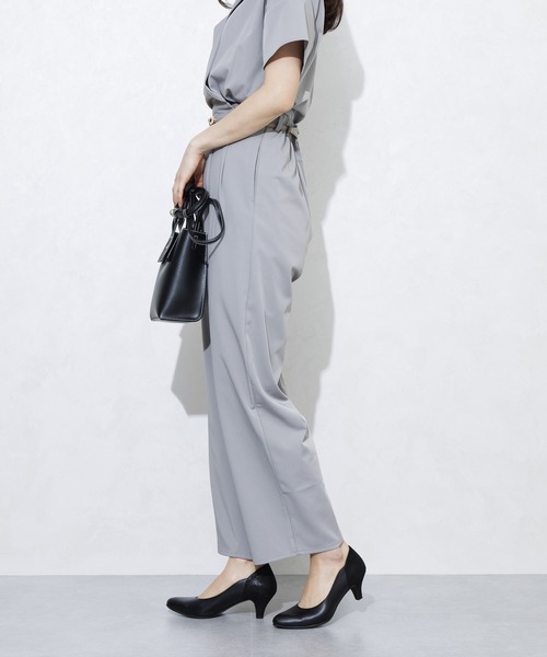 HIMIKO(ヒミコ)の「【Made in Japan】切替パンプス【撥水】/621124(パンプス・レディース・ブラック/ベージュ/グレー・22.5cm/23.5cm/24.5cm/23.0cm/24.0cm/22.0cm/25.5cm/25.0cm)」の5枚目の写真