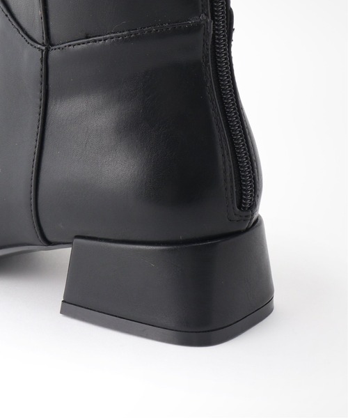 LE TALON（ルタロン）の「GRISE 3.5cmスクエアロングブーツ（ブーツ・レディース・ブラック系その他/ベージュ・SMALL/MEDIUM/LARGE/X-LARGE）」の6枚目の写真