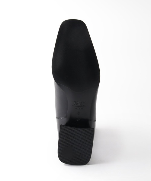 LE TALON（ルタロン）の「GRISE 3.5cmスクエアロングブーツ（ブーツ・レディース・ブラック系その他/ベージュ・SMALL/MEDIUM/LARGE/X-LARGE）」の10枚目の写真