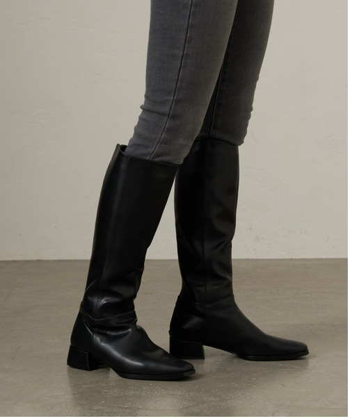 LE TALON（ルタロン）の「GRISE 3.5cmスクエアロングブーツ（ブーツ・レディース・ブラック系その他/ベージュ・SMALL/MEDIUM/LARGE/X-LARGE）」の17枚目の写真