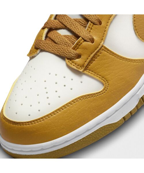 NIKE（ナイキ）の「ナイキ ダンク LOW ネクスト ネイチャー ウィメンズシューズ / Nike Dunk Low Next Nature Women's Shoes＜22-29cm 展開＞（スニーカー・レディース・ホワイト/ホワイト系その他2/ホワイト系その他3/クリーム/ホワイト系その他4/イエロー系その他・23/24/25/26/27/28/22/29/28.5/25.5/26.5/27.5/22.5/24.5/23.5）」の12枚目の写真