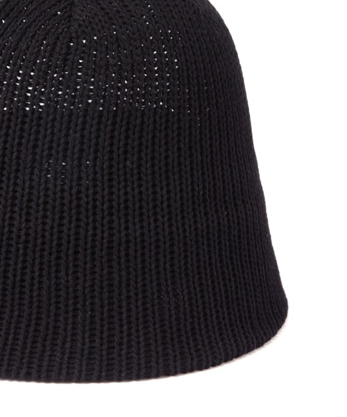 FREE'S MART（フリーズマート）の「◆コットンサーモハット（ハット・レディース・ブラック/ホワイト・ﾌﾘ-）」の3枚目の写真