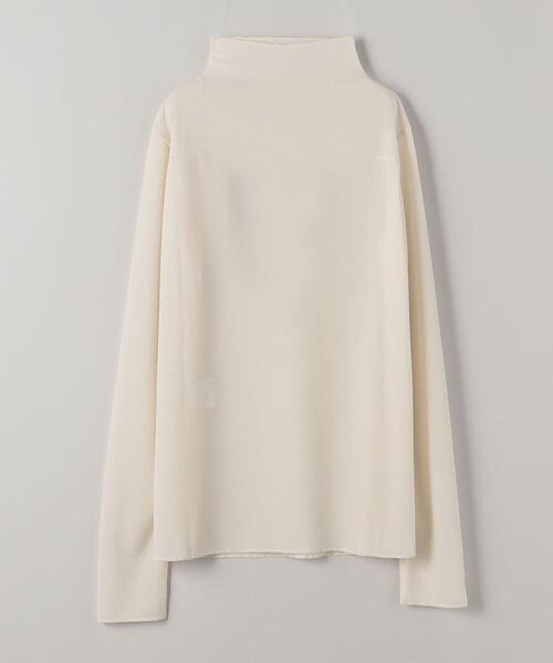 ASTRAET（アストラット）の「＜ASTRAET（アストラット）＞PE ビルドネック リブ プルオーバー（Tシャツ/カットソー・レディース・ブラック/オフホワイト/ピンク/ライム・FREE）」の9枚目の写真